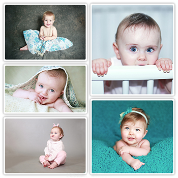 Babies and Toddlers Photography Collage