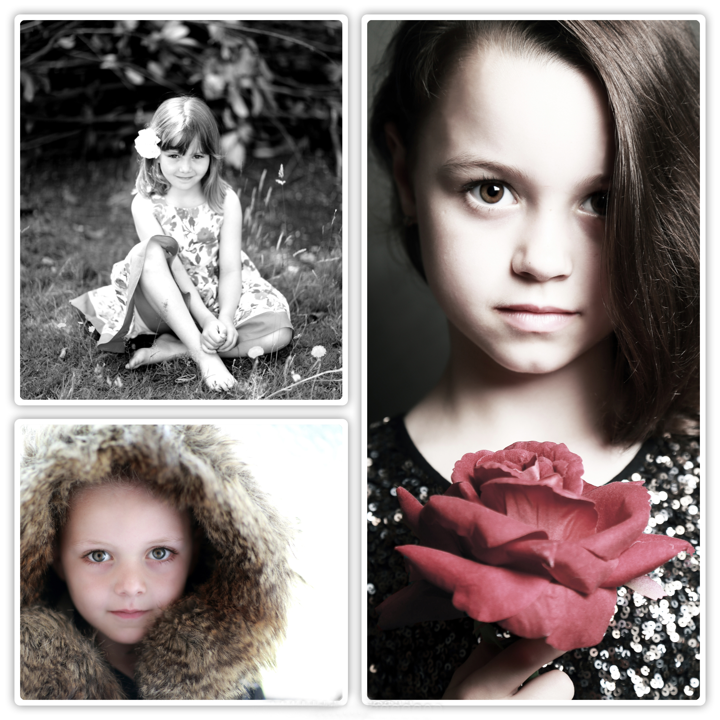 Collage of Children and toddler photography
